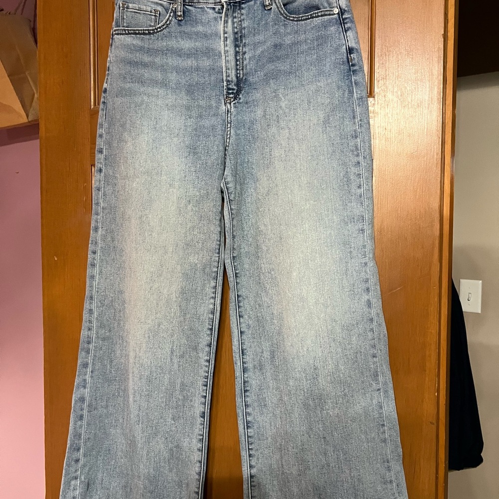 CHICO’s High Waist Wide leg Classic Blue Women's Jeans